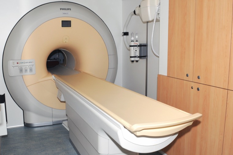 A clinical MRI scanner, the machine used for functional MRI